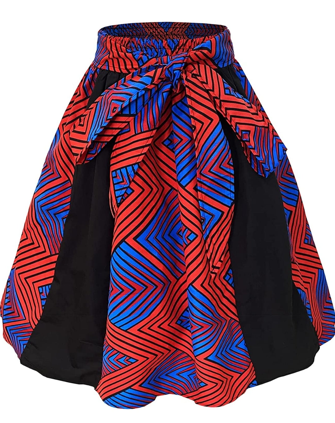 Short African Ankara Skirt Seamoss depot