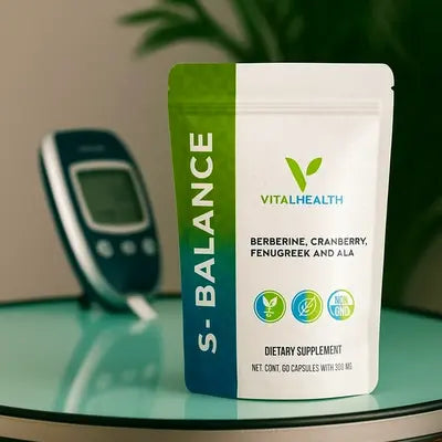 S-Balance Blood Sugar Balance Capsules – Metabolism & Hormone Support ...