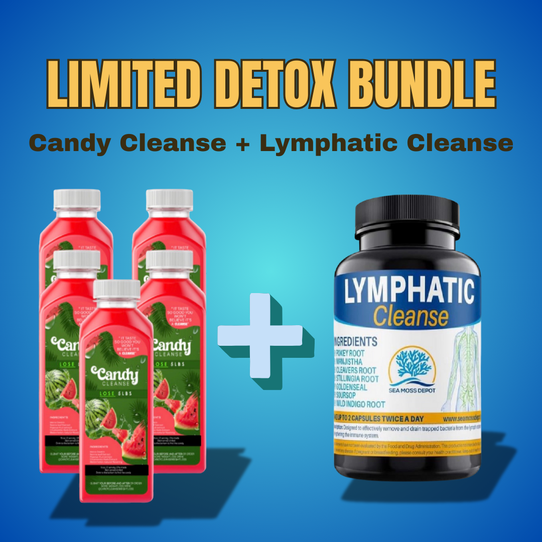 LIMITED DETOX BUNDLE: Candy Cleanse + Lymphatic Cleanse — Full Body ...